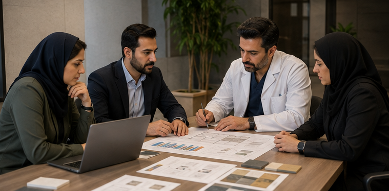 Evidence-Based Design تلاش میکند تصمیم طراحی را به مسئله، شواهد و نتیجه مورد انتظار متصل کند.